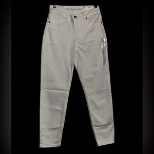 American Eagle MOM Jeans - Size 00 Short Petite - Bright White - New NWT